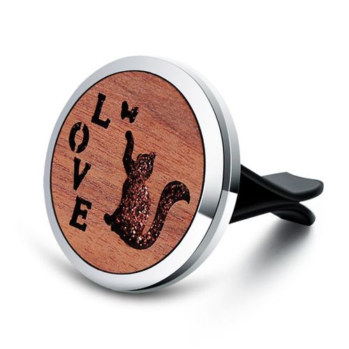 Diffuseur D'aromathérapie De 21 Styles De Voiture, Désodorisant De Voiture Détachable En Bois Rétro, Médaillon De Parfum, Pendentif Bijoux, 2021