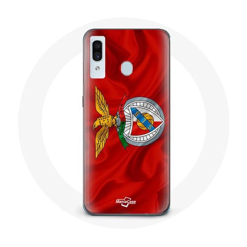 Coque Samsung Galaxy A20 Slb Benfica Fond Rouge