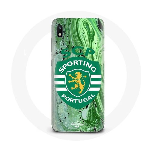 Coque Samsung Galaxy A10 Scp Sporting Portugal Fond Vert