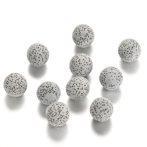 Boule De Perles De Parfum Pour Aromathérapie, Médaillons, Collier, Accessoires, Pierre Constants Ique Colorée, Bijoux, Mexique, Tendance, 16mm, 1 Pièce, Lot