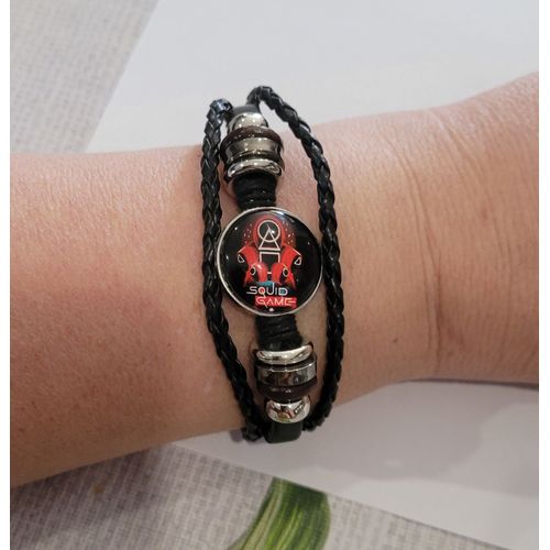 Bracelet Cuir Squid Game !