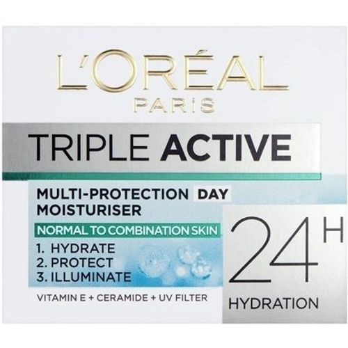 L'oréal Paris Triple Active Crème Hydratante De Jour - Peaux Normales-Mixtes 50ml 