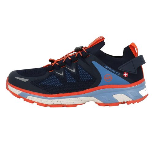 Chaussures Marche Randonnées Vertigo Alpes Trekking Basse Homme Bleu Marine