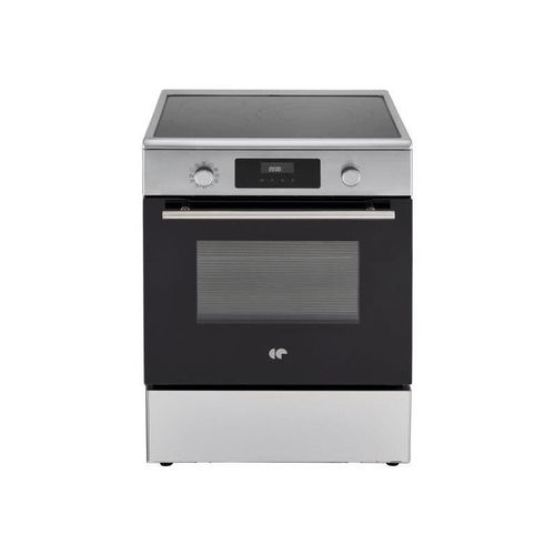 CUISINIERE INDUCTION - CONTINENTAL EDISON - CECI60FPS - 3 FEUX - L60 X H85 X P60 CM - SILVER