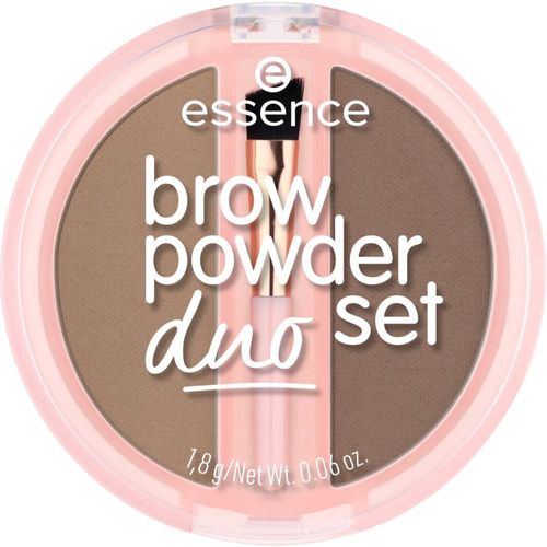 Essence - Poudre Sourcils Brow Powder Duo Set - 01 Light 