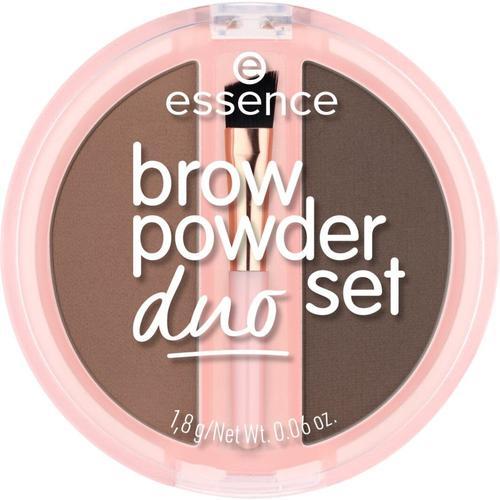 Essence - Poudre Sourcils Brow Powder Duo Set - 02 Medium 