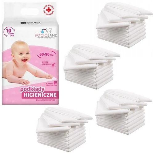 Protection Hygiénique Jetable 60x90 40 Pcs Boccioland