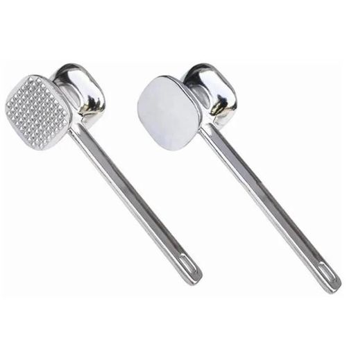 Bergner Gizmo - Attendrisseurs À Viande Aluminium Chrome 25.5cm