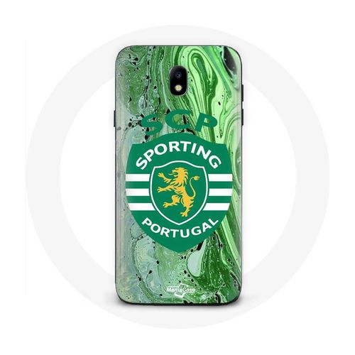 Coque Samsung Galaxy J5 2017 Scp Sporting Portugal Fond Vert