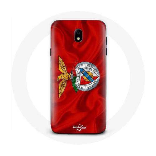 Coque Samsung Galaxy J7 2017 Slb Benfica Fond Rouge