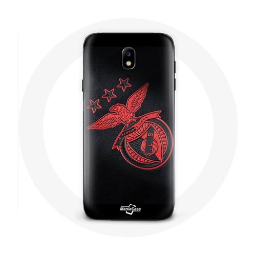 Coque Samsung Galaxy J7 2017 Slb Benfica Fond Noir