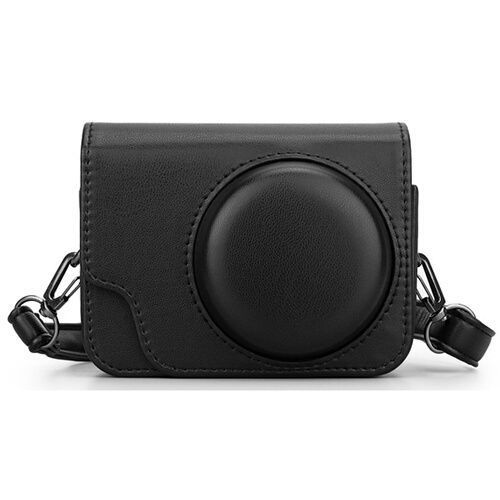 Etui photo - ELLINGTON - C.ellington - Cuir PU - Pour appareil photo Panasonic TZ - Noir