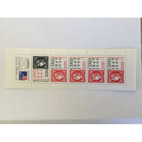 Carnet De 5 Timbres Philexfrance 99. Cérès 1849/1999. Y&t 3213
