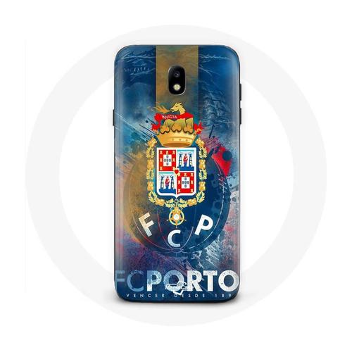 Coque Samsung Galaxy J7 2017 Fcp Porto Fond Bleu