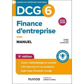 Finance D'entreprise Dcg 6 - Manuel