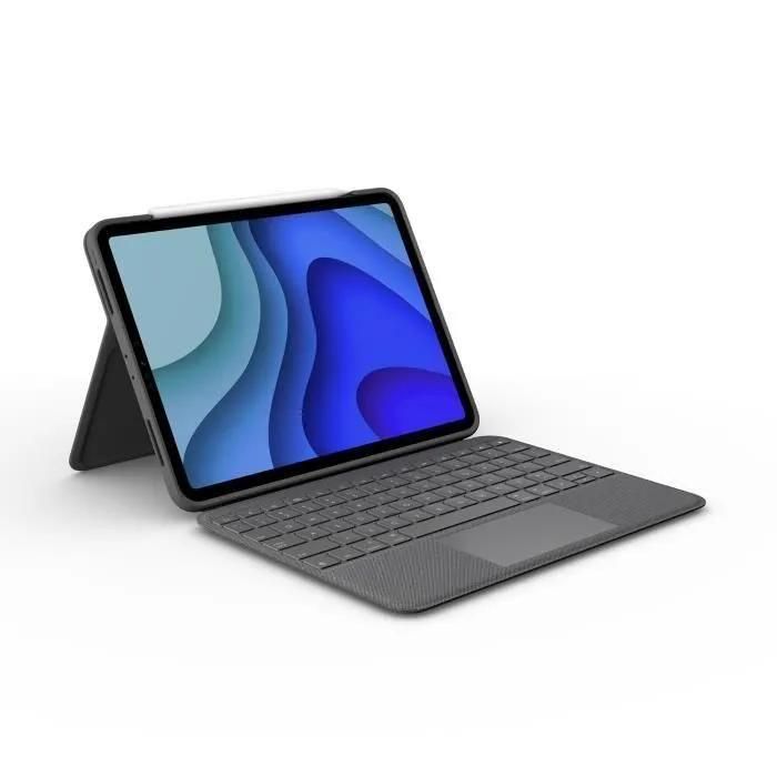 Logitech Folio Touch - Clavier Et �tui - Avec Trackpad - R�tro�clair� - App...