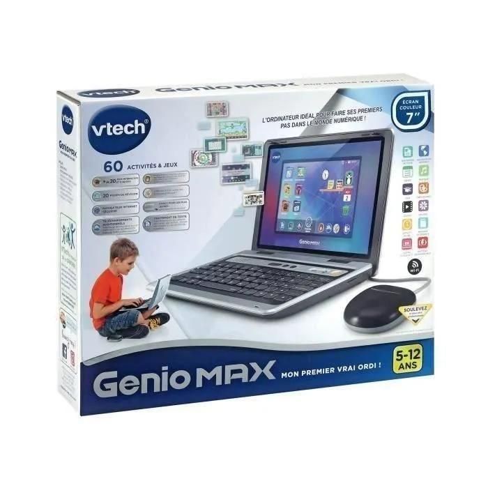 Genio Max Vtech - Mon Premier Ordinateur �ducatif Enfant 7' - 2