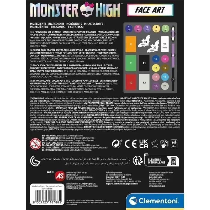 Crazy Chic Face Art - Monster High - 6
