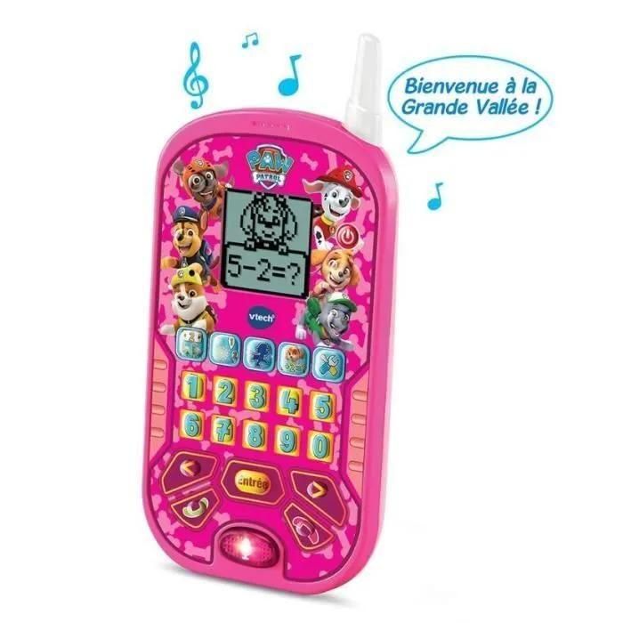 Jouets Educatifs Licence Pat Patrouille - Le Smartphone �ducatif Rose - 4