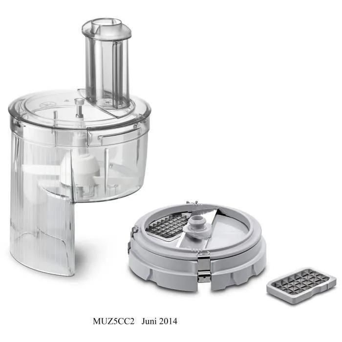 Bosch Muz5cc2 - Ensemble D'emporte-Pi�ce - Pour Robot M�nager - Pour Mum5 M...