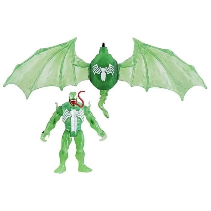 Spiderman Marvel Spider-Man Epic Hero Series Web Splashers Green Symbiote H... - 2