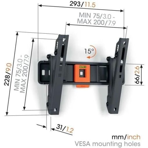 Support de TV Vogels S 1223 FULL 43' - 3