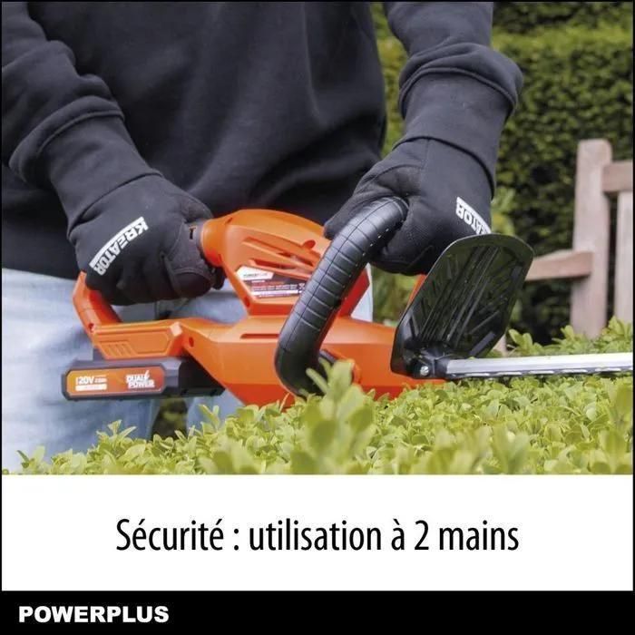 Taille-haie 20V Chargeur + batterie 20V 2.0Ah - 3