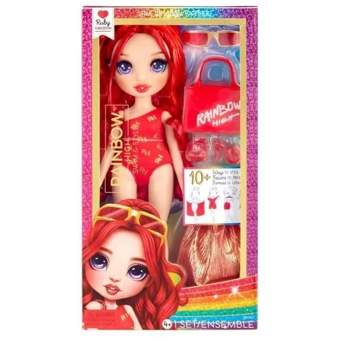 Core Dolls Rainbow High Maillot&v�tem. Sk Ruby - 5