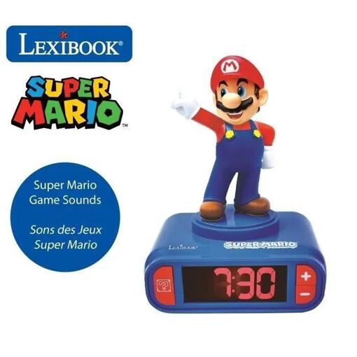 R�veil Lexibook Veilleuse Super Mario - 3