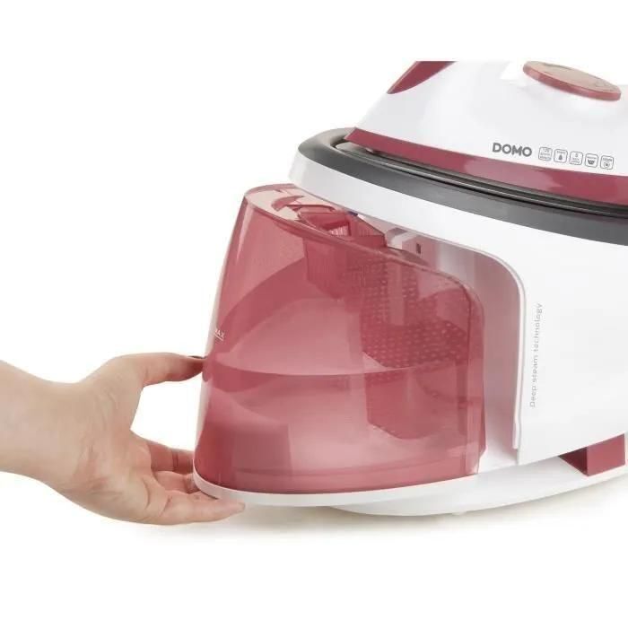 domo DO7114S - Centrale vapeur - semelle : céramique - 2200 Watt - 6