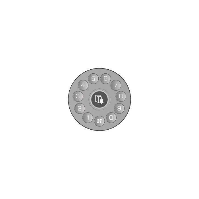 EZVIZ Serrures connect�es DL01S + KEYPAD - 5