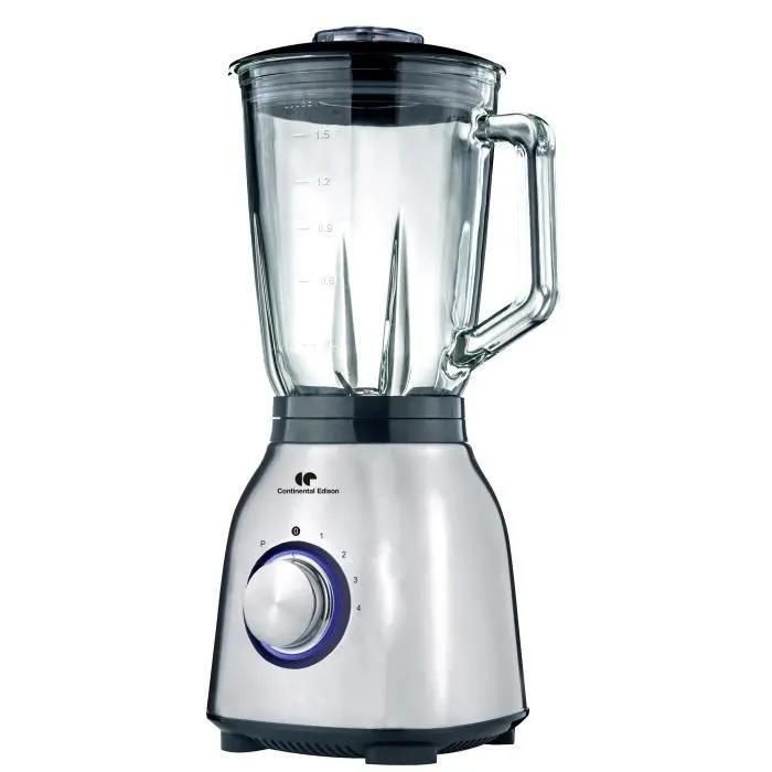 Continental Edison CEBL1000IN - Bol mixeur blender - 1.5 litres - 1 kWatt -... - 3