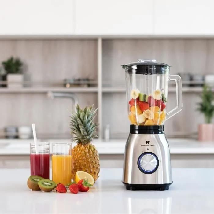 Continental Edison CEBL1000IN - Bol mixeur blender - 1.5 litres - 1 kWatt -... - 4