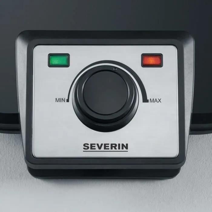 SEVERIN WA 2106 - Gaufrier - 1.2 kWatt - noir - 5