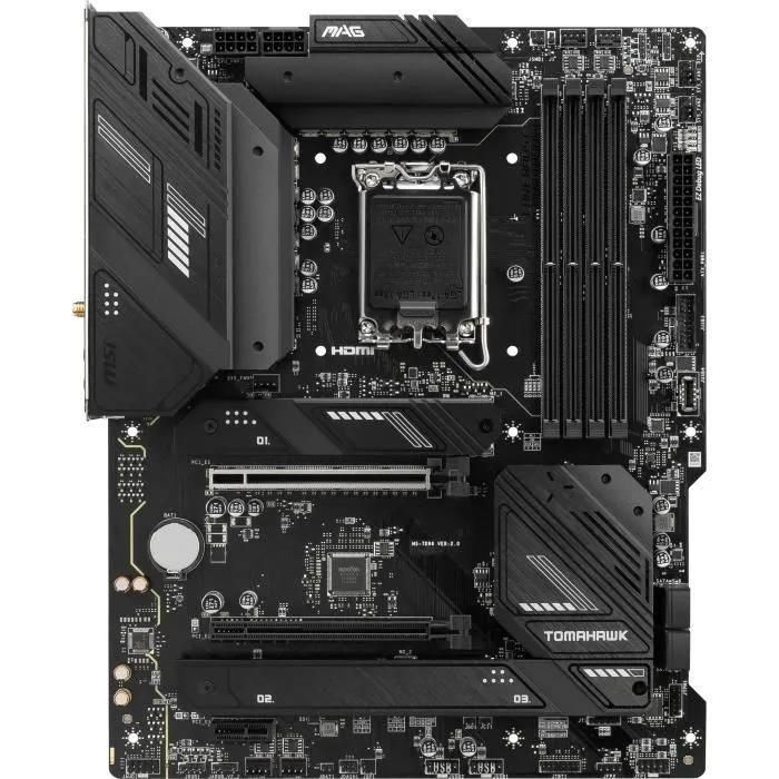 MSI MAG B760 TOMAHAWK WIFI - Carte-m�re - ATX - Socket LGA1700 - B760 Chips... - 3