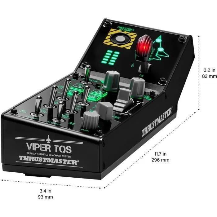 Panneau De Commande De Cockpit Thrustmaster Viper Panel Pour Pc - 6