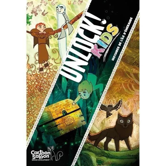 Jeu D Escape Game Asmodee Unlock ! Kids Histoire De L le D meraude - 2