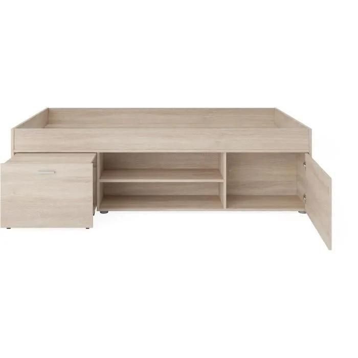 Lit Avec Rangements 90x200 - 3