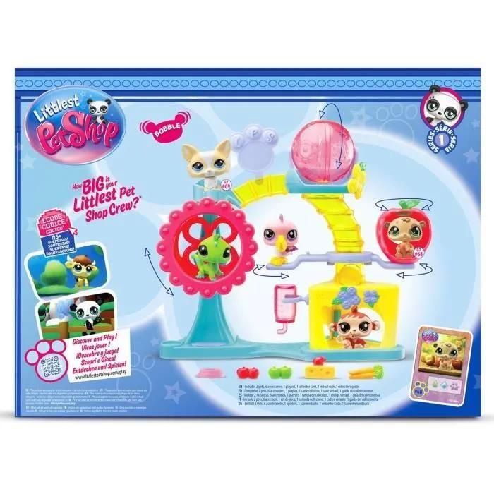 Bandai - Littlest Pet Shop - Coffret Fun Factory - Ensemble De Jeu Avec 2 A... - 6