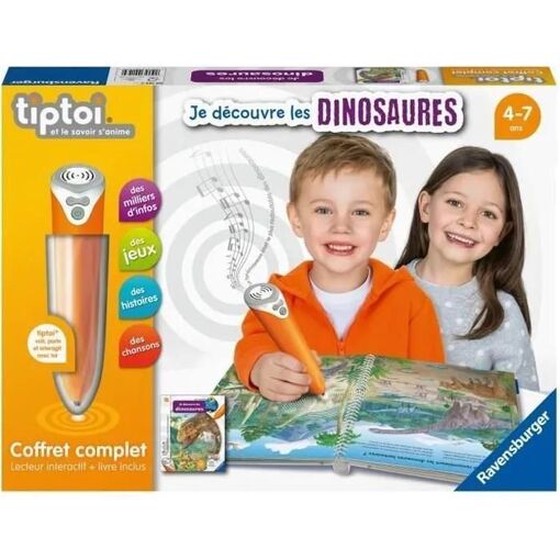 Tiptoi Stylo Interactif Coffret Dinosaure