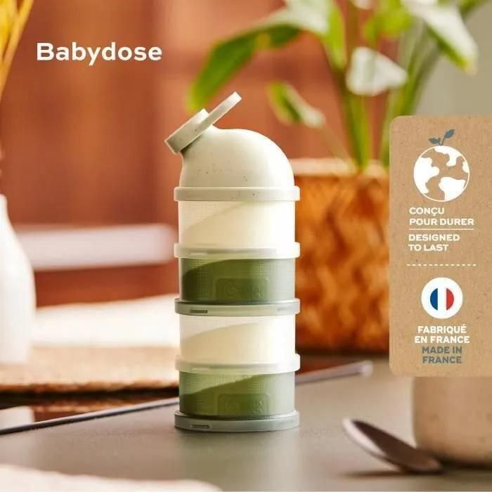Bo�te Doseuse De Lait Babydose Mineral Green - Vert - 2