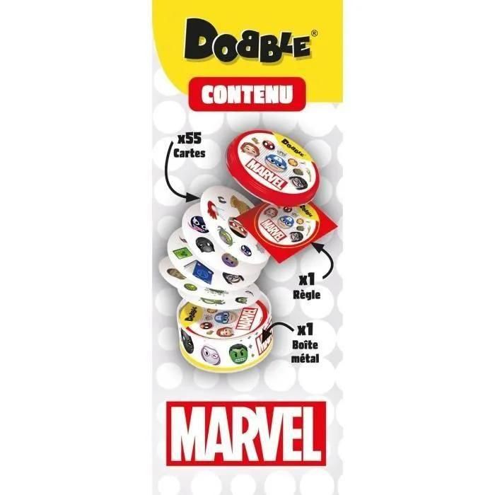 Jeu D'ambiance Asmodee Dobble Marvel Emoji