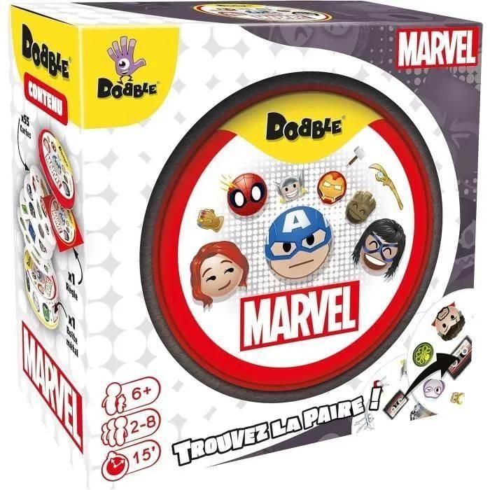 Jeu D'ambiance Asmodee Dobble Marvel Emoji - 6