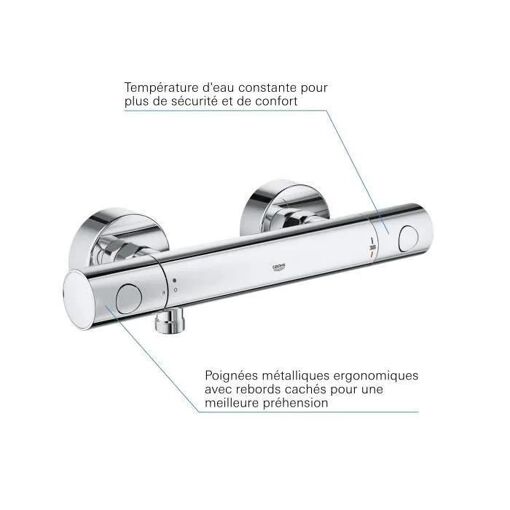 Precision Get mitigeur thermostatique douche (34773000) - 6