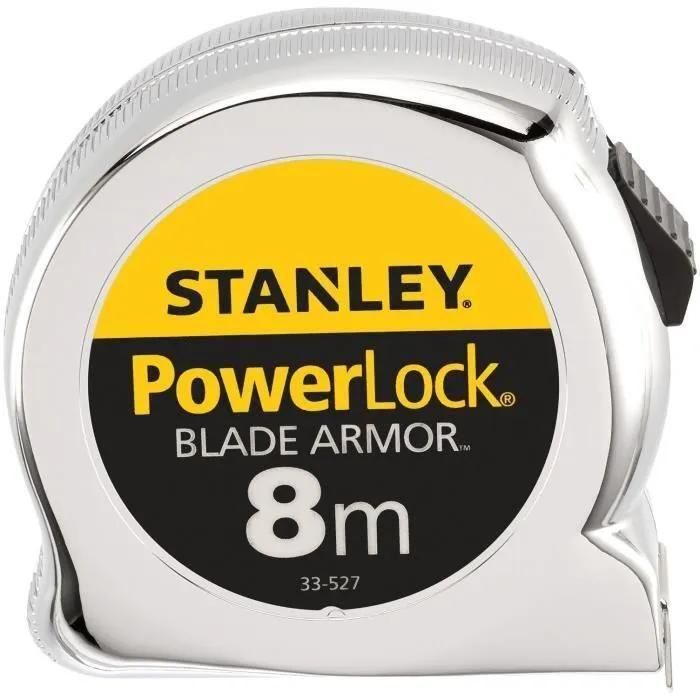 Ruban de mesure PowerLock® Blade Armor 8m STANLEY 0-33527 - 2
