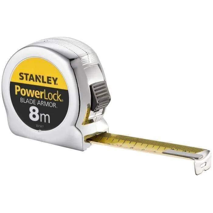 Ruban de mesure PowerLock� Blade Armor 8m STANLEY 0-33527 - 3