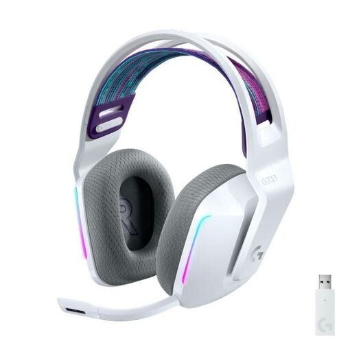 Logitech G G733 LIGHTSPEED Wireless RGB Gaming Headset - Micro-casque - cir...