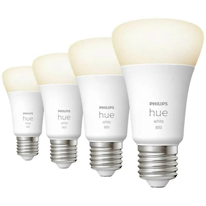 Philips Hue - 4pack E27 - Warm White - 2