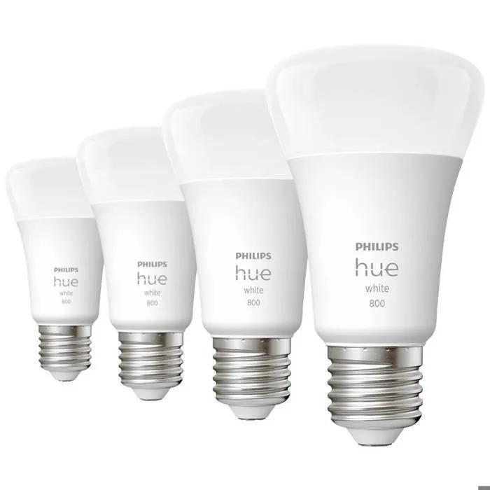 Philips Hue - 4pack E27 - Warm White - 3