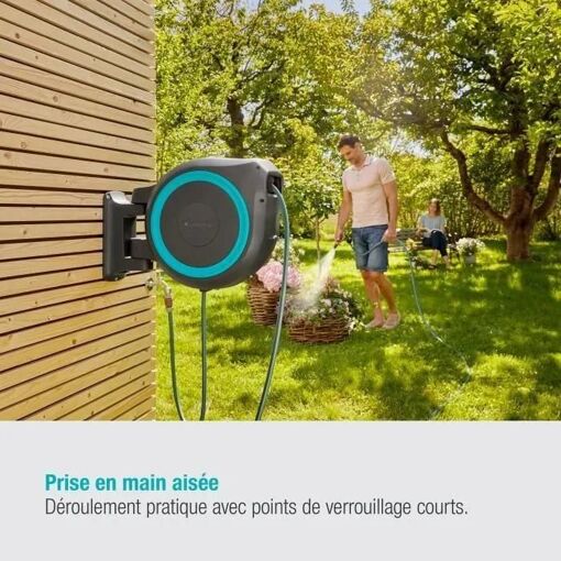 Dévidoir automatique mural RollUp XL 35 m - 6